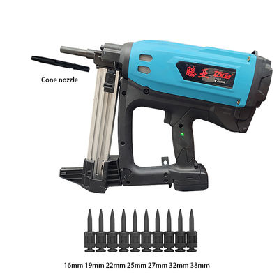 Max Nail Length of 1 1/2IN 2024 GSN50 Cordless Nailer for Concrete and Wood Building