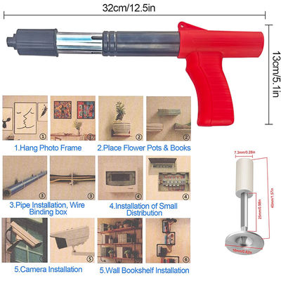 OEM Ceiling Fastening Tool for Silent Wall Fixing Installation in Home Metal Shooting