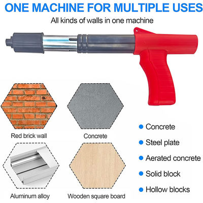 Strong Capacity Industrial Grade Manual Concrete Nail Shooter for Fastener Decoration