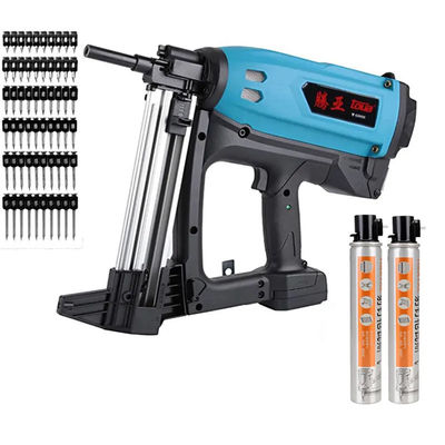 Powerful Toua GSN50 Gas Powered Nail Gun Pneumatic Nailer Adjustable Power Tools