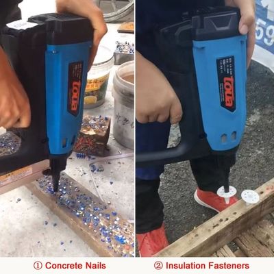 Customized Support 2 in 1 Gas Nailer for Concrete and Insulation Performance