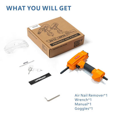 Max Nail Length 2 1/2IN Pneumatic Nail Puller Nails Remover Nail Punch Gun for Removal