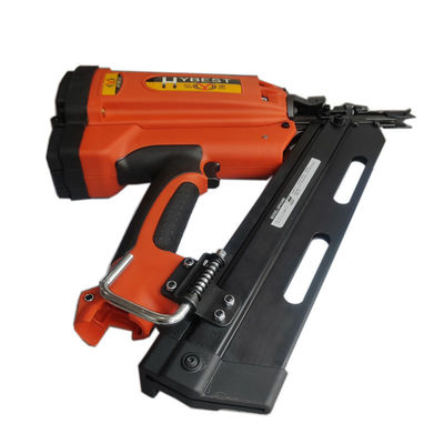 Strong Capacity Orange Gas-Actuated Framing Nail Gun for Construction and Decoration