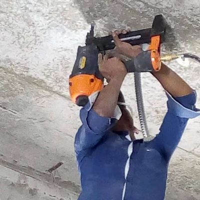 Lightweight Aluminum Alloy Air Concrete Pinner SR40 for Universal Fastening to Concrete