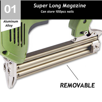 2000W Electric Power Tools Electric Stapler Gun Staple 10-30mm 1.6kg 2 In 1 Framing Tacker