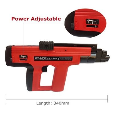 Experience Smooth and Precise Concrete Fastening with 340mm Manual Shooting Nail Gun