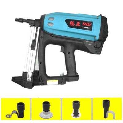 Multifunctional Concrete Nailer GSN50C 33-Nail Magazine Capacity and Replaceable Muzzle