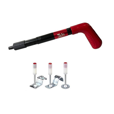 Red Mini Ceiling Nailer Portable Hand Nailer for DIY Grade Fasten Tool Small Spaces