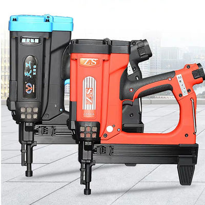 Lightweight Steel Gas Actuated Fastening Tool for Quick and Easy Concrete Nailing