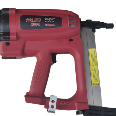 Versatile Cordless Gas Actuated Tool for Concrete Construction Li-ion Battery Powered