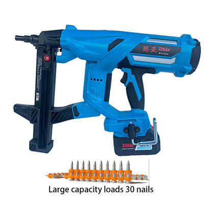 Get the Job Done Quickly with Our 21V Battery Powered Concrete Nail Gun and 2 Batteries