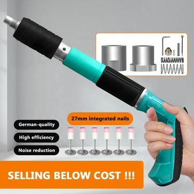 Blue Mini Nail Gun Set 5 Gear Power Adjustable for Industrial 50% off Sale Direct