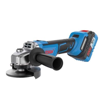 Max Motor Speed 8500RPM Rechargeable 21V Brushless Angle Grinder for Cutting and Polishing