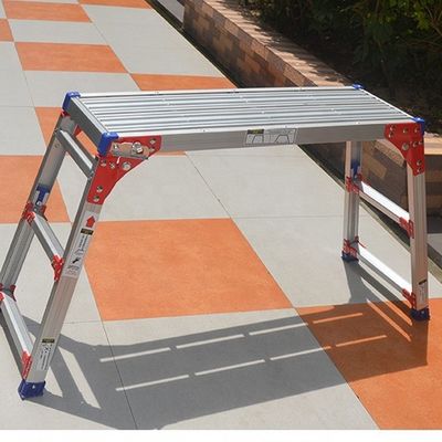 120cm Height Foldable Work Platform Stool for Car Washing and Household Climbing