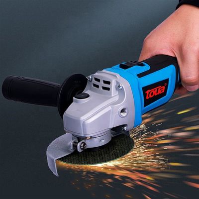 21V Portable Mini Angle Grinder with Brushless Motor and Variable Speed Battery Powered