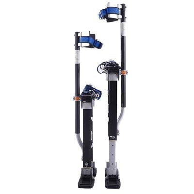 Adjustable Aluminum Tool Stilt Painting or Cleaning with Aluminum Alloy and Black hardware