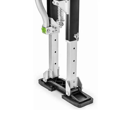 Adjustable Aluminum Tool Stilt Painting or Cleaning with Aluminum Alloy and Black hardware