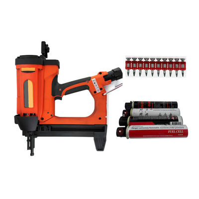 120V/60HZ Gas Actuated Nailer for Concrete Long Fuel Rod Life of 1500 Nails