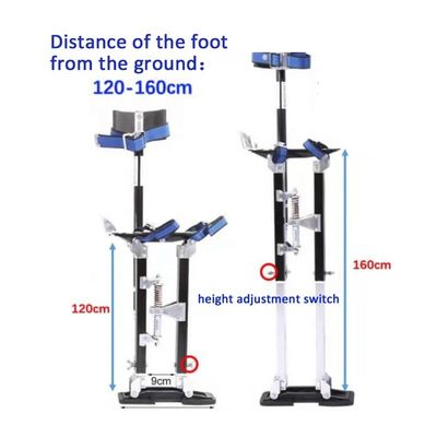 Upgrade Your Building Decoration with 23&quot;-64&quot; Adjustable Drywall Stilts Aluminum Alloy