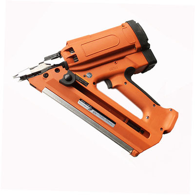 Angled Cordless Li-ion Finish Nailer with 1200 Nails Fuel Rod Life