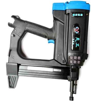 Li-lon 7.2V 2 Ah Battery Operated Power Gas Nail Gun with 30 Nail Magazine Capacity
