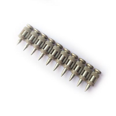 Collated Gas Drive Pins Strip for Not Easily Bendable and Breakable Concrete Nails