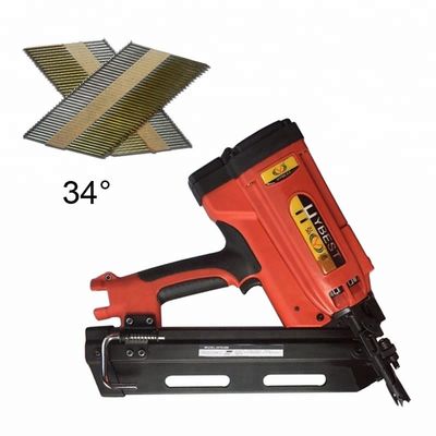 3.6kg Pneumatic Cordless Gas Nail Gun Framing Nailer Battery Life 4000 nails per charge