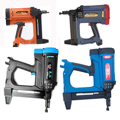 OEM Customized Support Gas Nailer Hybest Guns GSR40 with 1200 Nails Fuel Rod Life