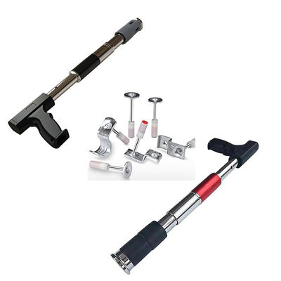 Industrial Ceiling Nail Gun Tool with 4 Adjustable Power Levels and Metal Construction