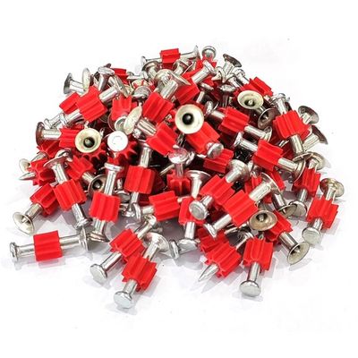 General Head Diameter 25mm Steel Powder Actuated Concrete Shooting Nails with 4mm Shank