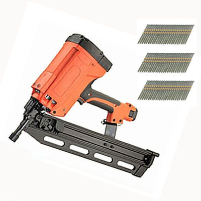 50-90mm Nail Length Industrial Grade Concrete/Framing Gas Nail Gun Nailer Battery Powered