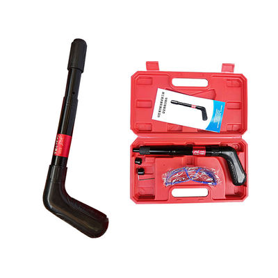 Ceiling Nail Gun for Home Improvement Red Mini Manual Steel Wall Fastening Rivet Gun