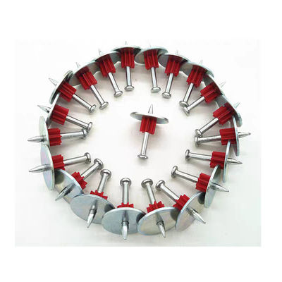 GB Standard Heat Treatment HRC52-55 PDW PJ Zinc Plated Concrete Nail Drive Pin Shooting Nails