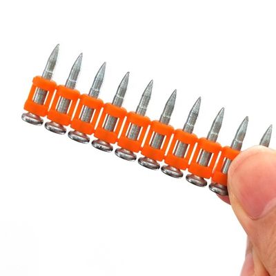 Mechanical Galvanized Collated Concrete Nails Point Bullet Point for S.P. 27 40 65 800