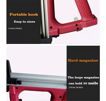 Cordless Gas Nail Gun Nailer GN90 for 1/2in Min Nail Length