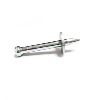 Galvanized-Shining Round Head Steel Washer Concrete Shooting Nail Drive Pin for Hold