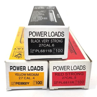 Top- .27 CAL Industrial Cartridges 6.8x11 Power Loads Strip for Heavy-Duty Applications
