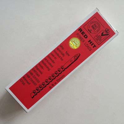 S1 JL RED HIT Power Loads .27 CAL 6.8*11 Cartridges with and Carbon Steel