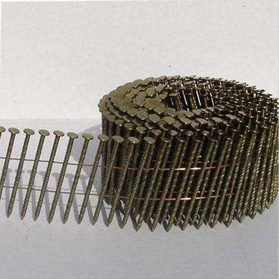 15° Collation Angle Threaded Coil Nails for 5-7mm Head Diameter and Performance