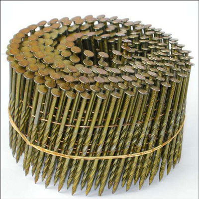 15° Collation Angle Threaded Coil Nails for 5-7mm Head Diameter and Performance