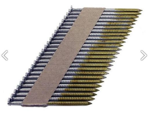 2&quot; 3-1/2&quot; ISO Standard Framing Nails 34 Degree with Electro Galvanized