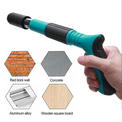 33cm Blue Mini Nail Gun Low Noise Steel for Cement Wall Home Decoration Industrial
