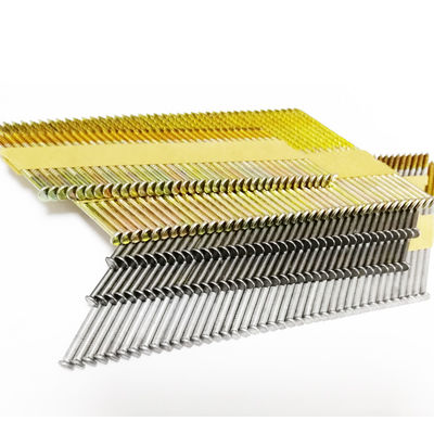 34 Degree Ring Shank Steel Nails for Versatile in Various Industries