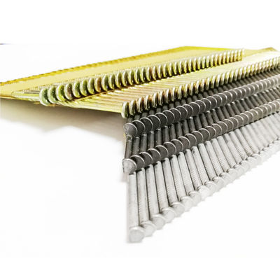 34 Degree Ring Shank Steel Nails for Versatile in Various Industries