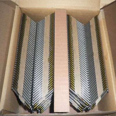 Silver White Zinc Coated Framing Collated Strip Nails for 2.87-3.3mm Wire Gauge in Bulk