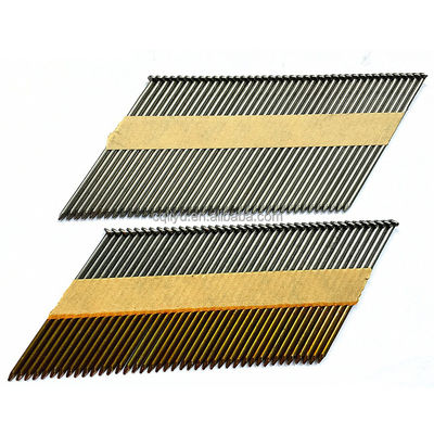34 Degree Paper Collated Framing Stick Nails Paper Stick Drive Pins Hardware Fasteners 7.0mm Head Dia