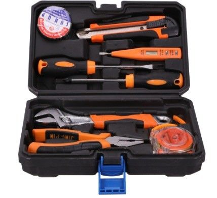 3 kg Customized Support OEM 8pcs Household Precision Hand Tools Set Hardware Tool Box Set