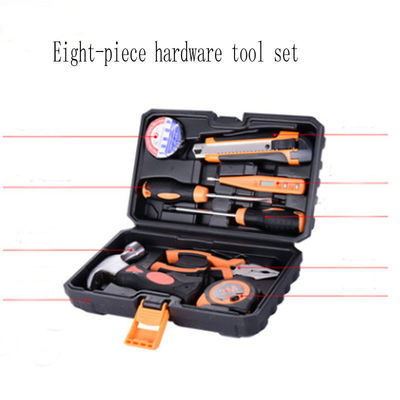 3 kg Customized Support OEM 8pcs Household Precision Hand Tools Set Hardware Tool Box Set