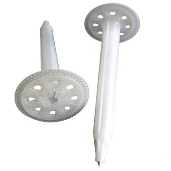 Smooth Shank Zinc Plating Electro Galvanized Insulation Shooting Nail with Plastic Frame