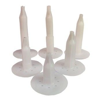 Smooth Shank Zinc Plating Electro Galvanized Insulation Shooting Nail with Plastic Frame